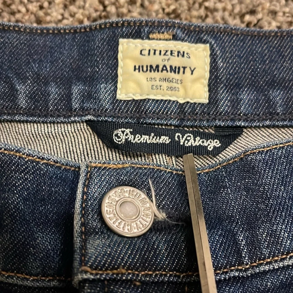 Citizens Of Humanity Dark Blue Jeans - Picture 2 of 8